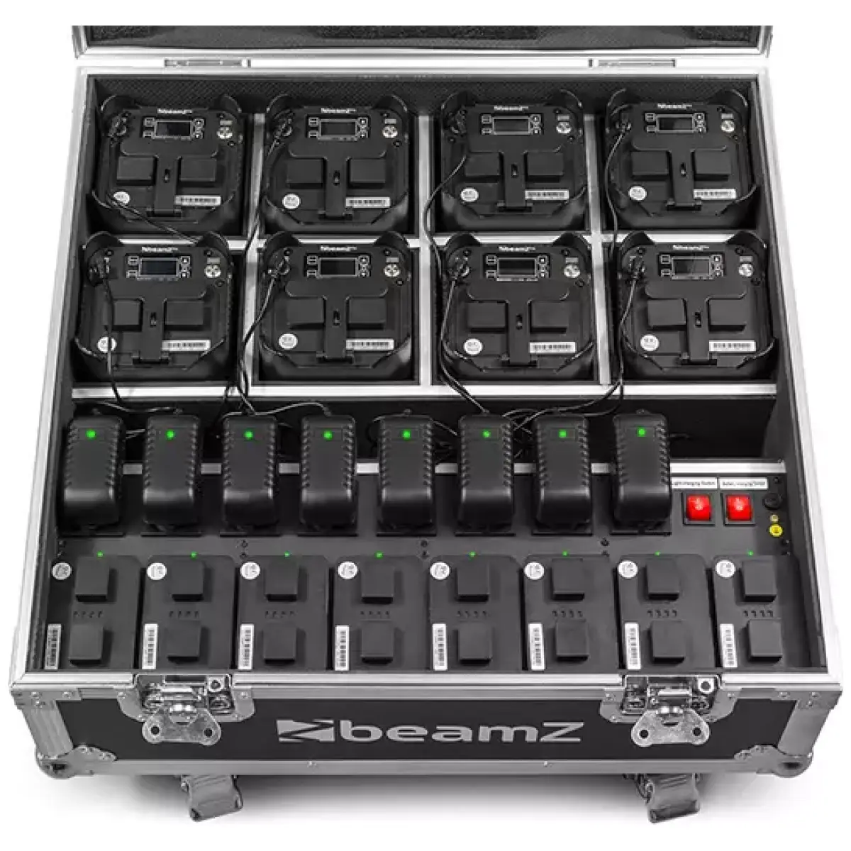 Beamz - FCC10 - Flightcase For 8X BBP5X With Charging - Image 9