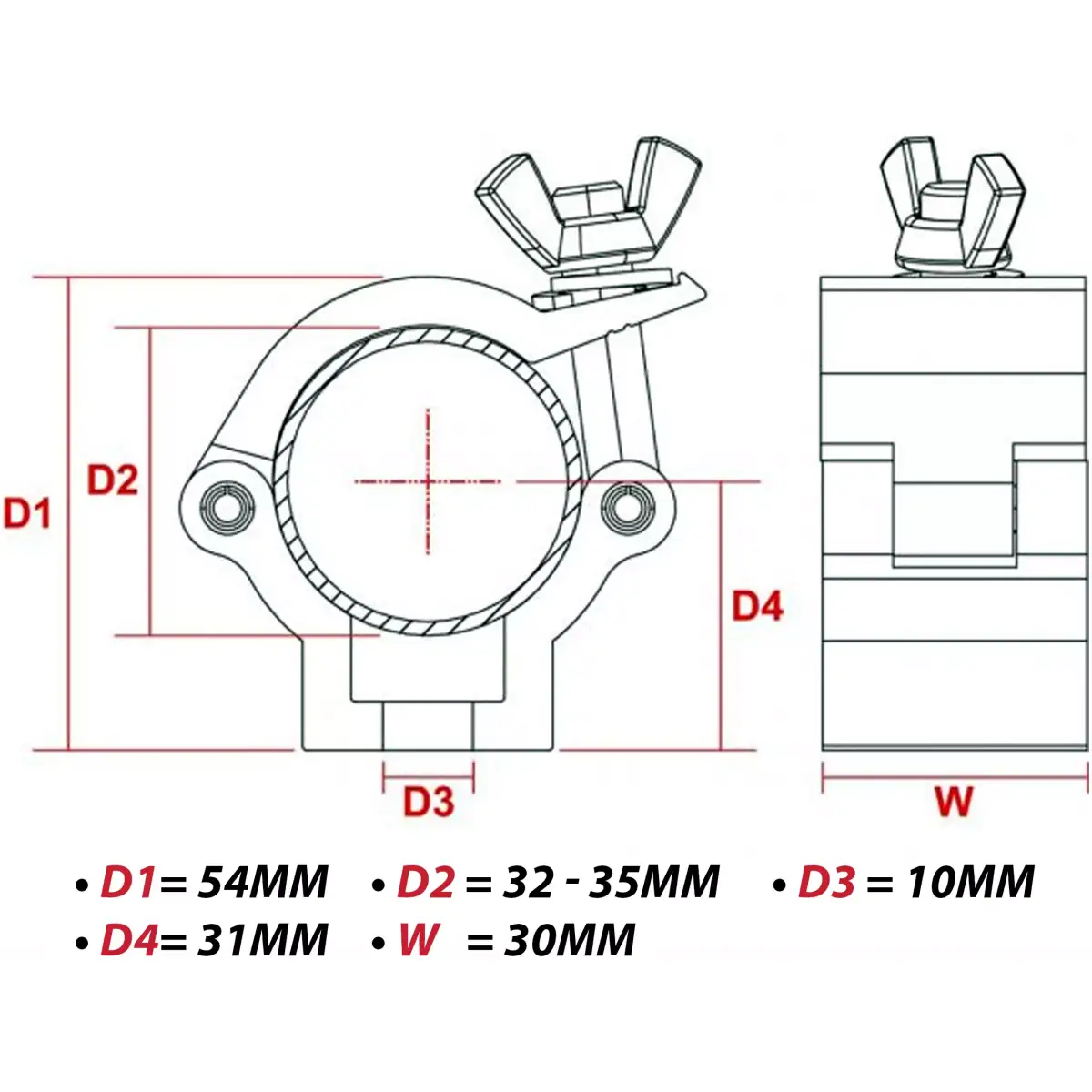 Beamz - BC35 - 75 - Half Coupler - Image 4