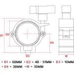 Beamz - BC50 - 100N - Half Coupler - Image 4