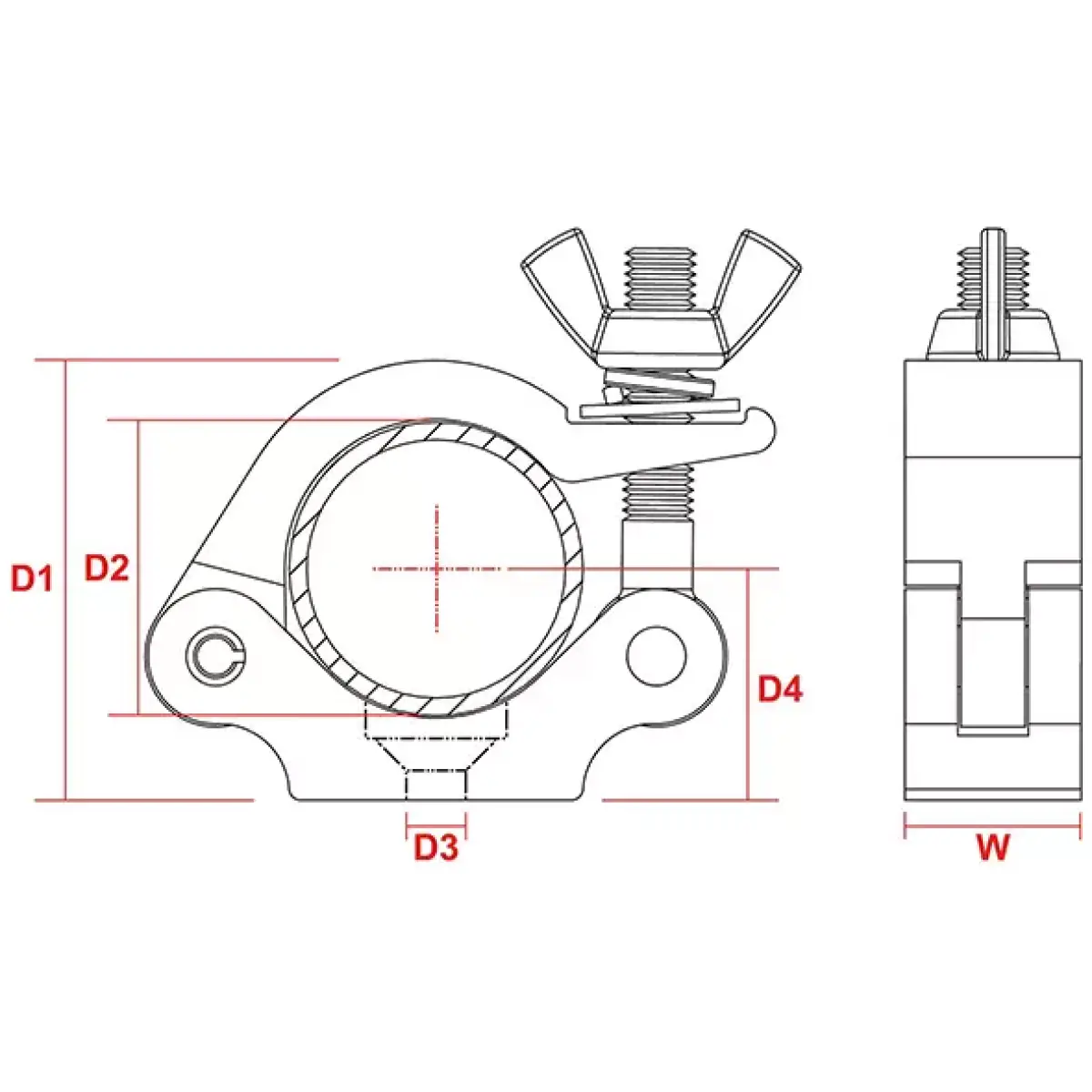 Beamz - BC50B - 200 - Half Coupler - Image 2
