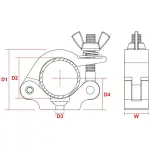 Beamz - BC50B - 200 - Half Coupler - Image 2
