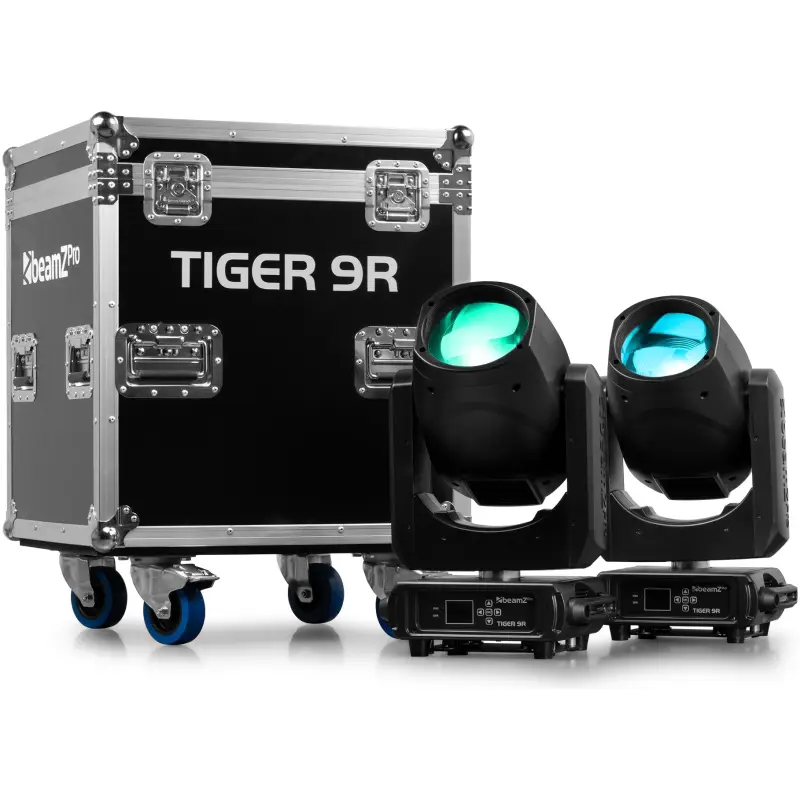 Beamzpro - Tiger 9R - [ 2 In A Flightcase ]