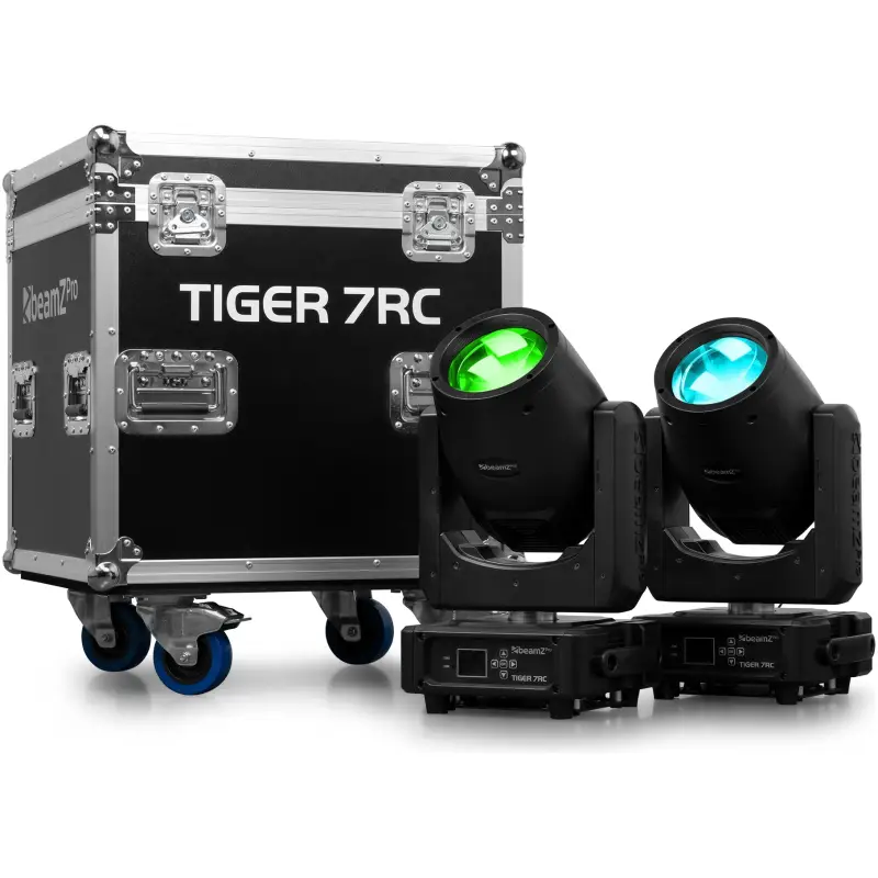 BEAMZPRO TIGER7RC BEAM MOVING HEAD 230W [2 IN A FLIGHTCASE]