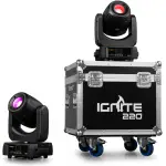 Beamzpro IGNITE220 Led Moving Head Spot 1X 220W [2 In A Flightcase] - Image 2