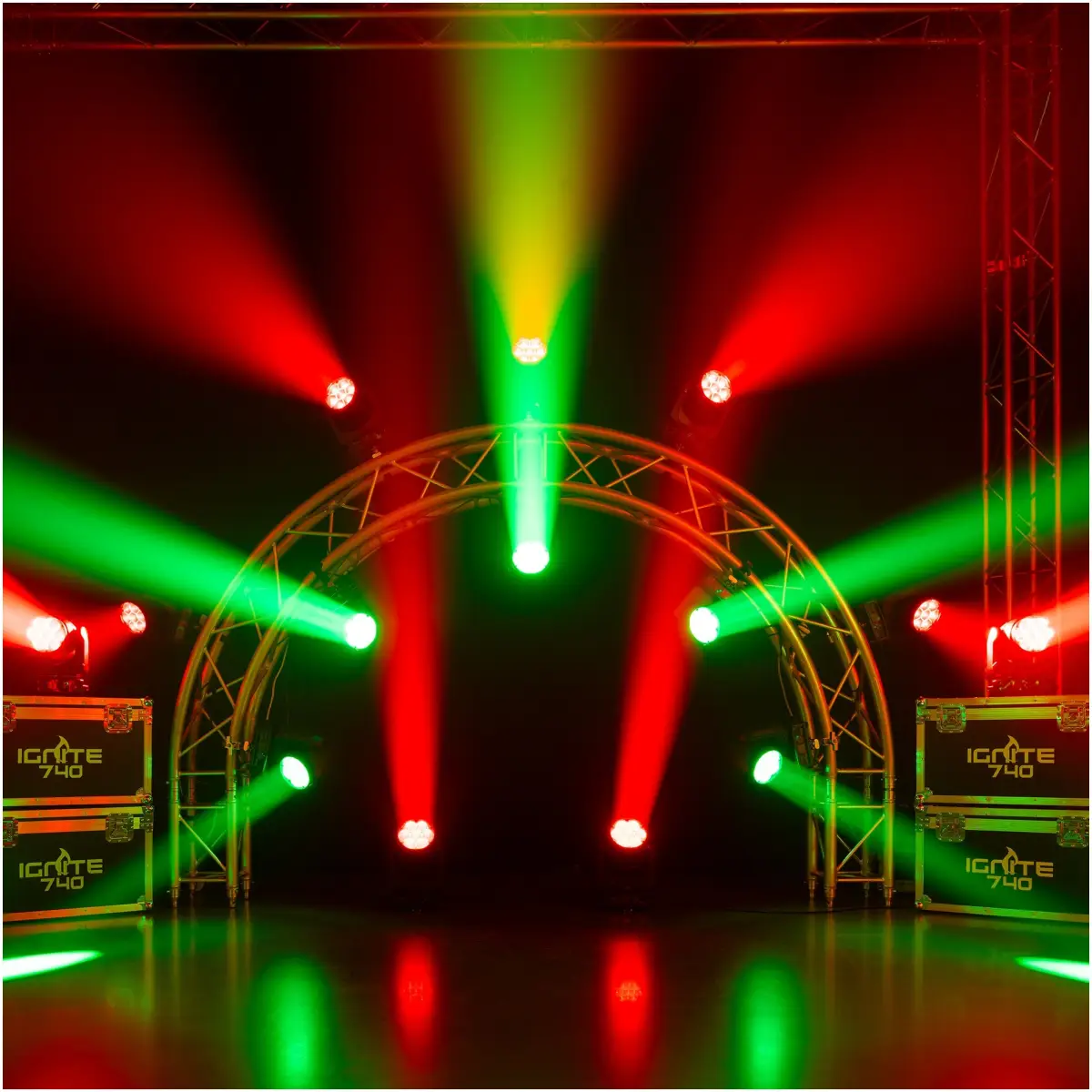 Beamzpro IGNITE740 Led Moving Head Wash Zoom 7X 40W Rgbw - Image 12