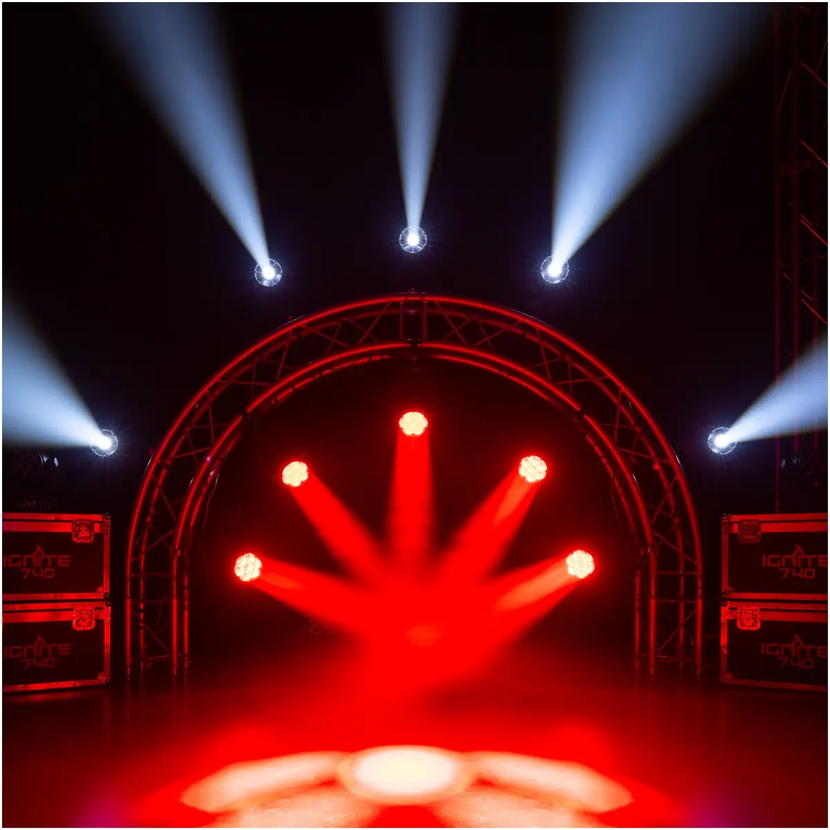 Beamzpro IGNITE740 Led Moving Head Wash Zoom 7X 40W Rgbw - Image 14