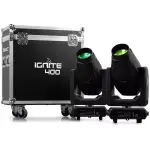 Beamzpro IGNITE400 Led Moving Head Beam - Spot - Wash 1X 400W [2 In A Flightcase] - Image 2