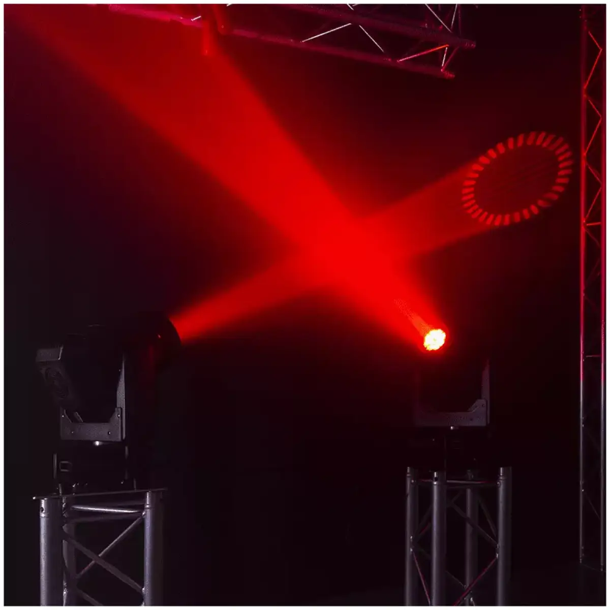 Beamzpro IGNITE300A Led Moving Head Beam - Spot - Wash 1X 300W With Animation [2 In A Flightcase] - Image 12