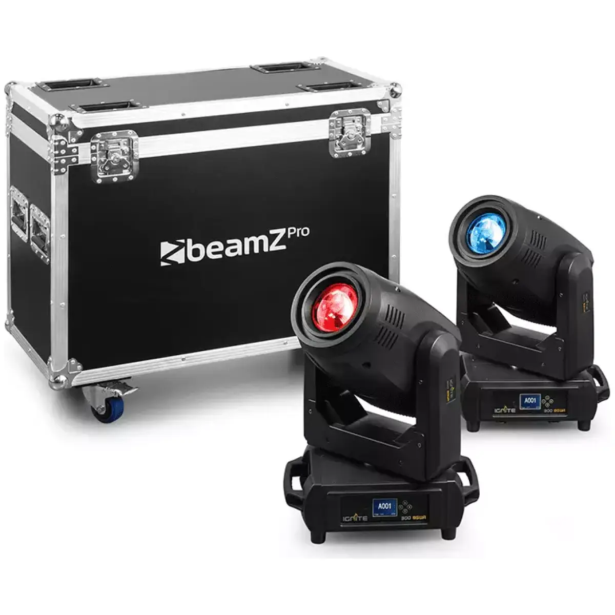 Beamzpro IGNITE300A Led Moving Head Beam - Spot - Wash 1X 300W With Animation [2 In A Flightcase] - Image 3