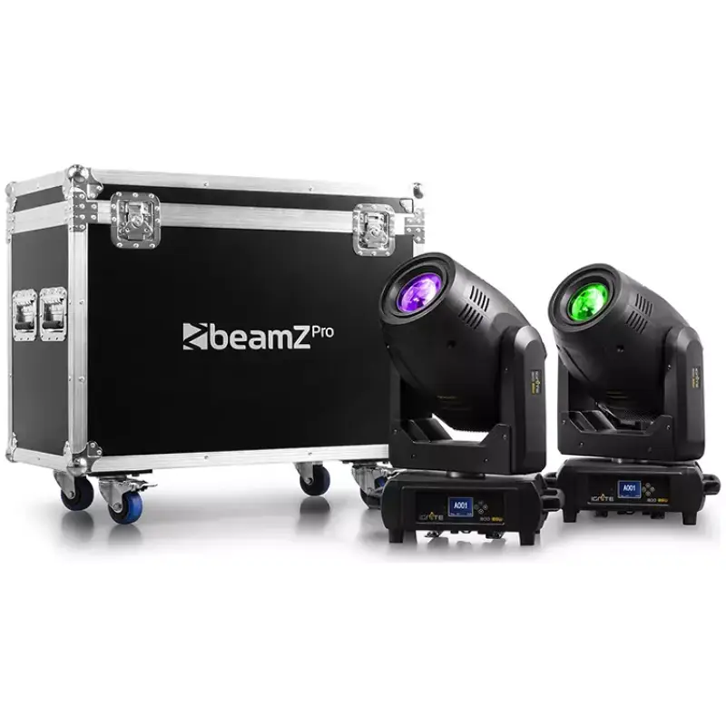 Beamzpro IGNITE300 Led Moving Head Beam - Spot - Wash 1X 300W [2 In A Flightcase]