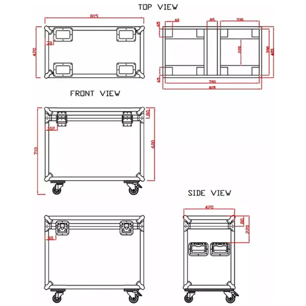 Beamzpro FC300 Flightcase For 2X IGNITE300 - Image 13