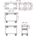 Beamzpro FC300 Flightcase For 2X IGNITE300 - Image 13