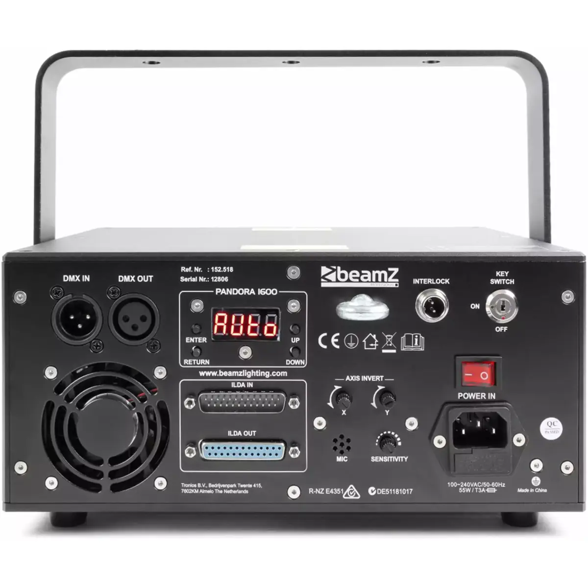 Beamzpro PANDORA1600 Laser Tll Rgb 1.3W Animation - Image 2