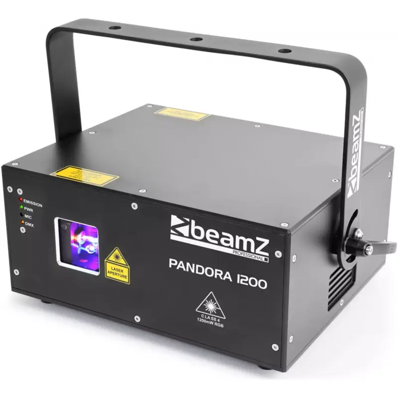 Beamzpro PANDORA1200 Laser Tll Rgb 1W Animation