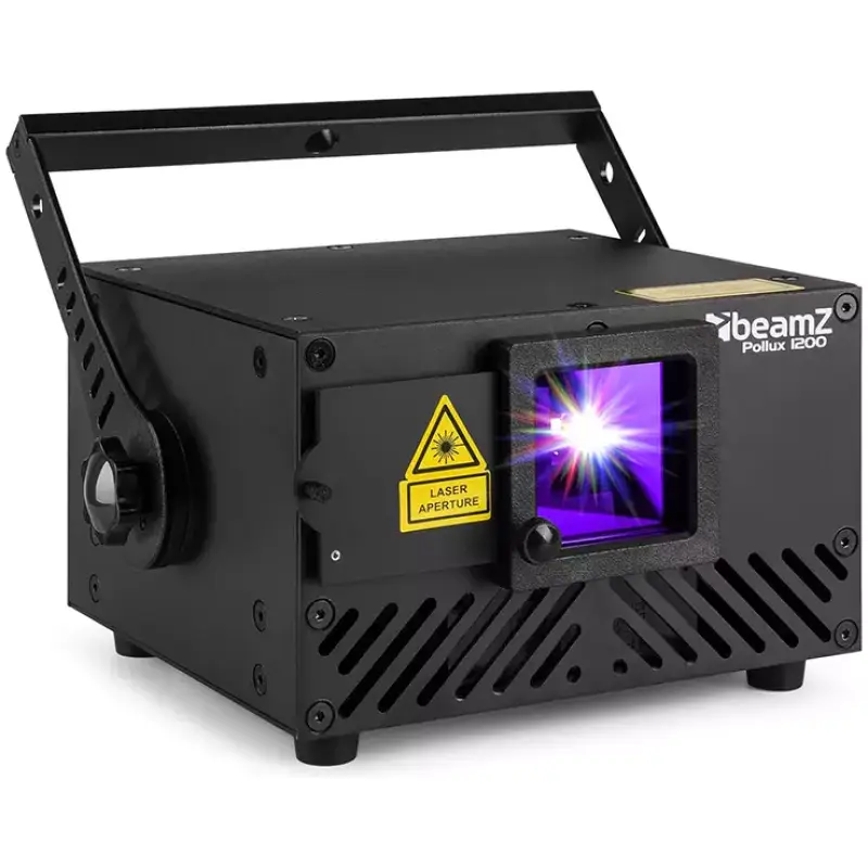 Beamz POLLUX1200 Laser Ttl Rgb 1.2W Animation