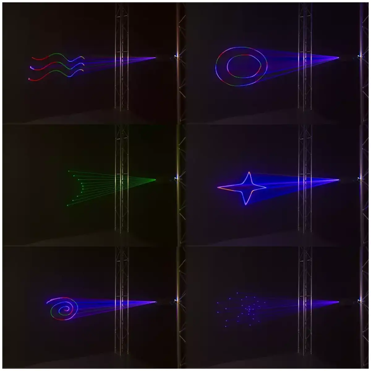 Beamz POLLUX1200 Laser Ttl Rgb 1.2W Animation - Image 12