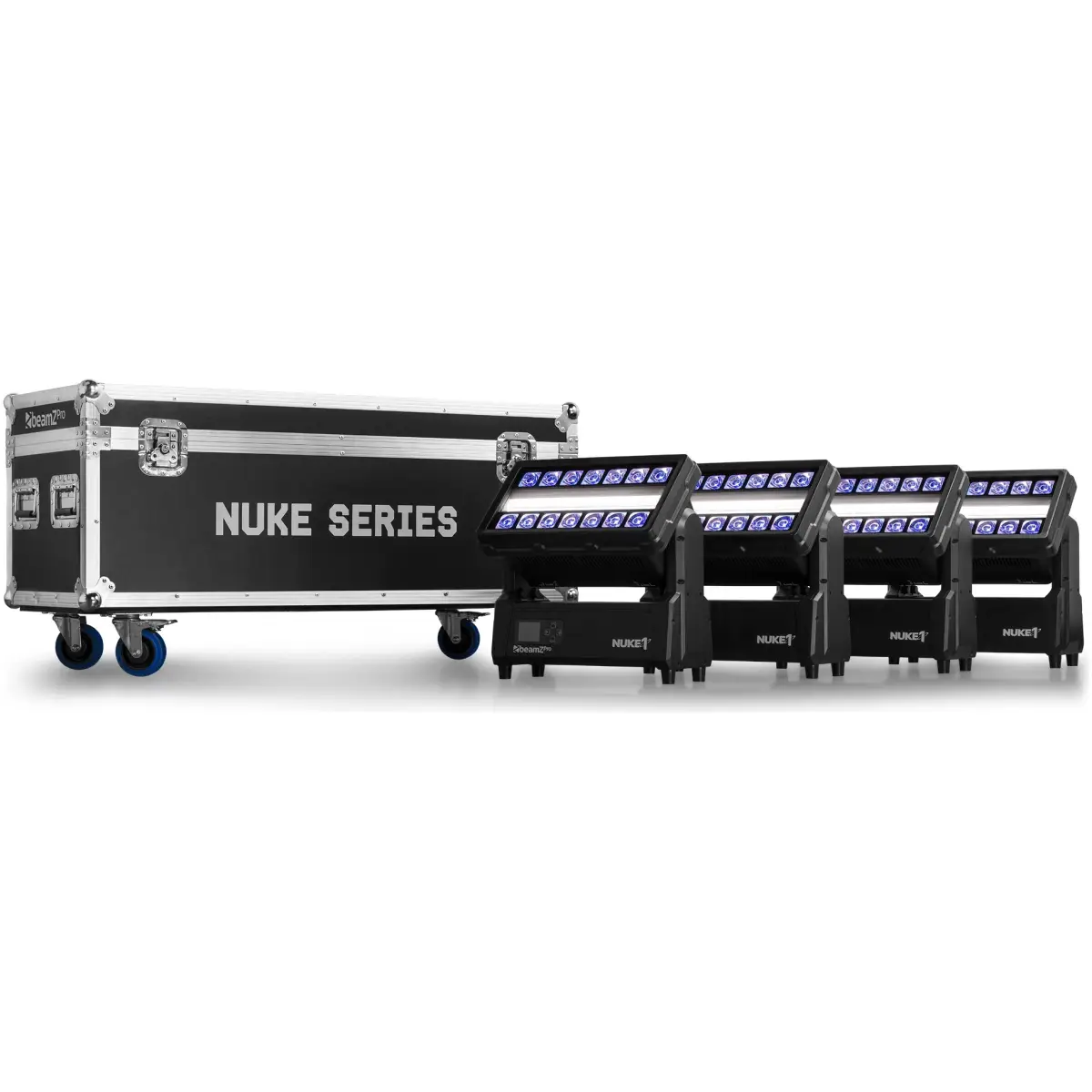 BEAMZPRO FLCNL04 FLIGHTCASE FOR 4X NUKE - Image 3