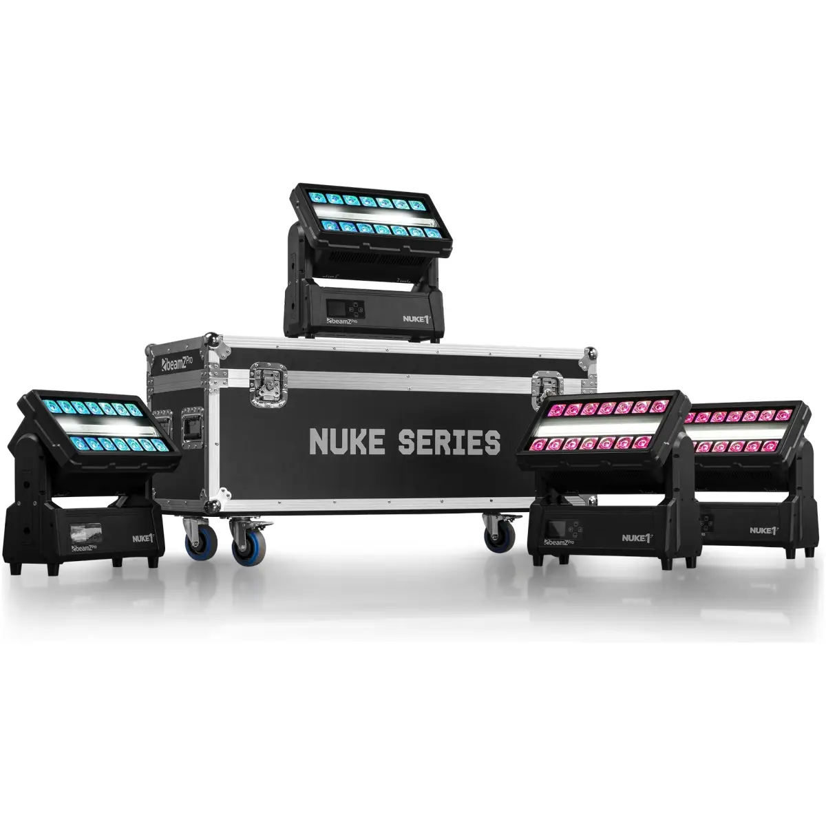 BEAMZPRO FLCNL04 FLIGHTCASE FOR 4X NUKE - Image 5