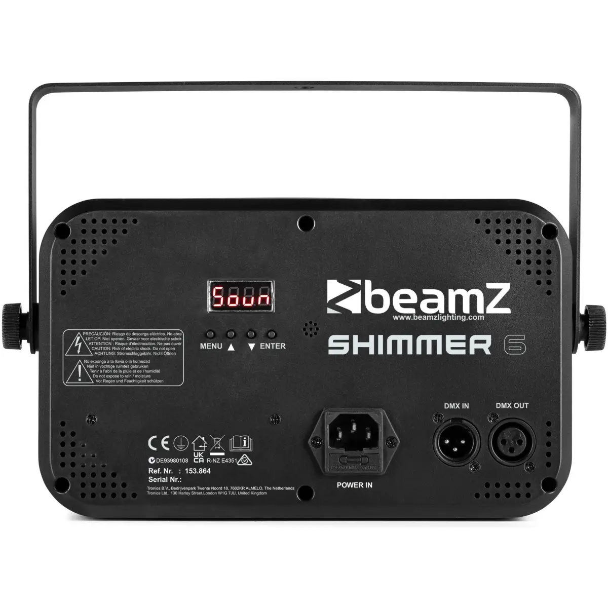 BEAMZ SHIMMER6 MULTI DJ LED EFFECT - Image 6