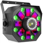 Beamz Multibox Led Effect With Laser And Strobe 18X 0.2W Led 9X 8W Rgbawuvp