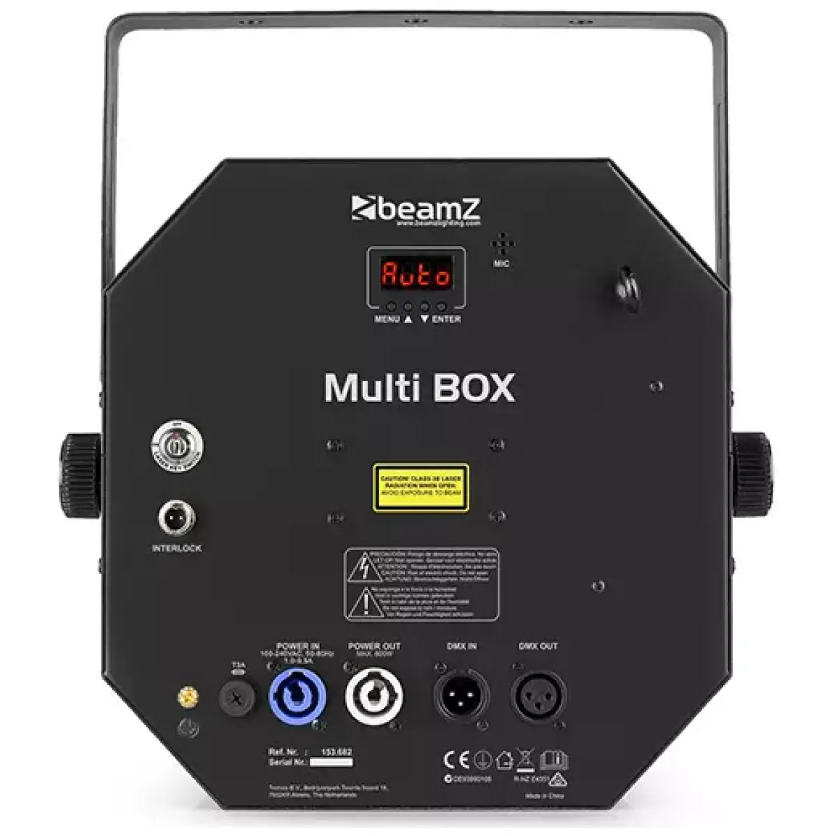 Beamz Multibox Led Effect With Laser And Strobe 18X 0.2W Led 9X 8W Rgbawuvp - Image 4