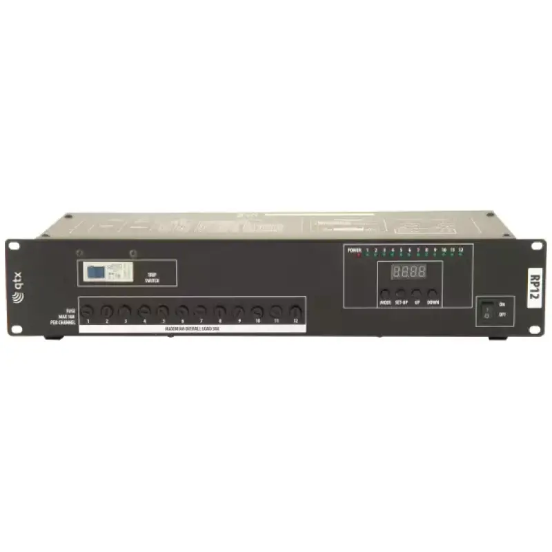 Qtx Dmx Relay Pack 12 Channel