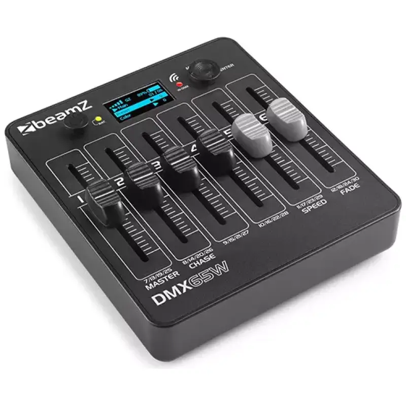 Beamz DMX65W Dmx Controller 30 Channel Wireless Battery