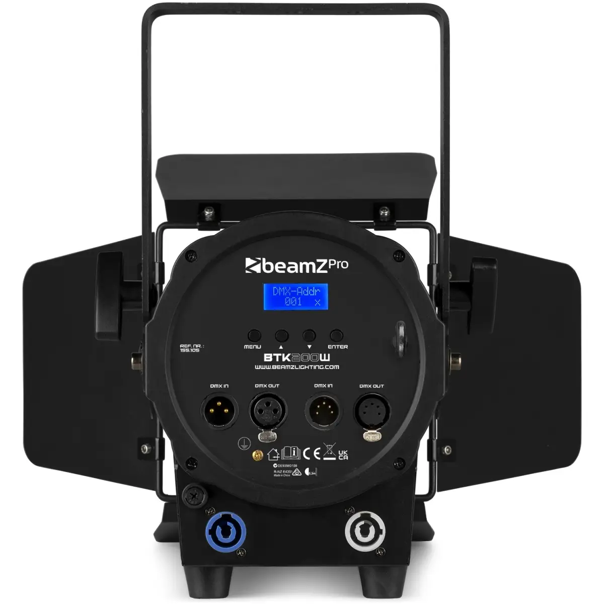 Beamzpro BTK200W Fresnel Manual Zoom 200W Led Ww 3000K - Image 6