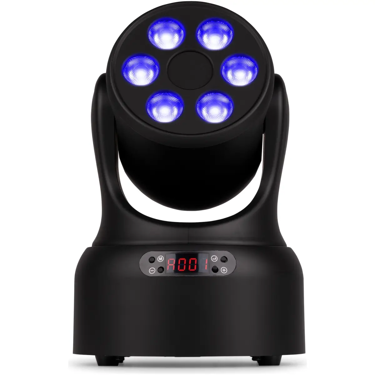 BEAMZ NOVA68-BK LED MOVING HEAD WASH 6x 8W RGBW BLACK - Image 2