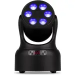 BEAMZ NOVA68-BK LED MOVING HEAD WASH 6x 8W RGBW BLACK - Image 2