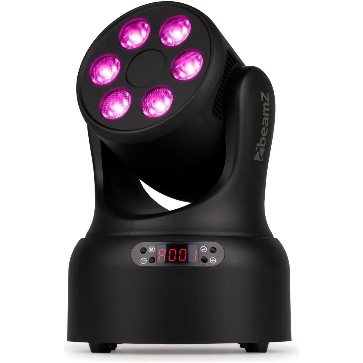 BEAMZ NOVA68-BK LED MOVING HEAD WASH 6x 8W RGBW BLACK - Image 3