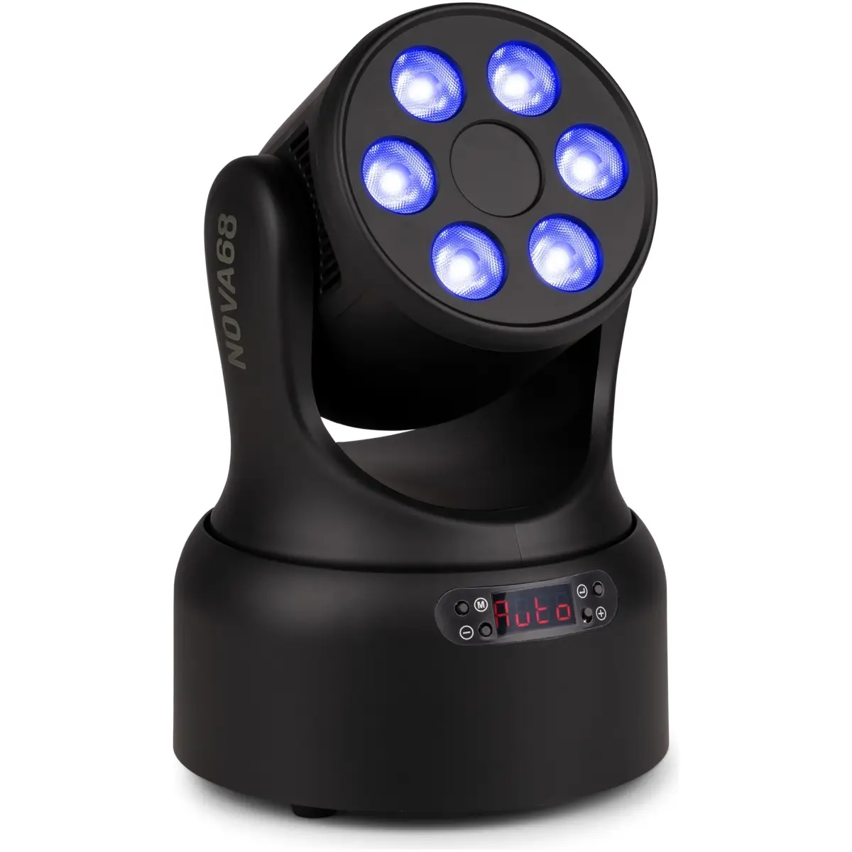 BEAMZ NOVA68-BK LED MOVING HEAD WASH 6x 8W RGBW BLACK - Image 4