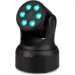 BEAMZ NOVA68-BK LED MOVING HEAD WASH 6x 8W RGBW BLACK - Image 5