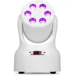 BEAMZ NOVA68-WH LED MOVING HEAD WASH 6x 8W RGBW WHITE - Image 2