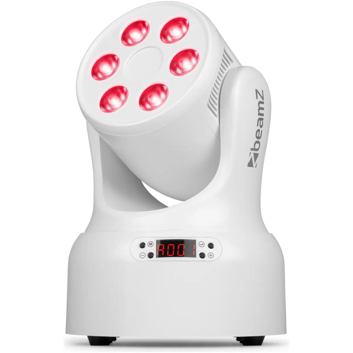 BEAMZ NOVA68-WH LED MOVING HEAD WASH 6x 8W RGBW WHITE - Image 3