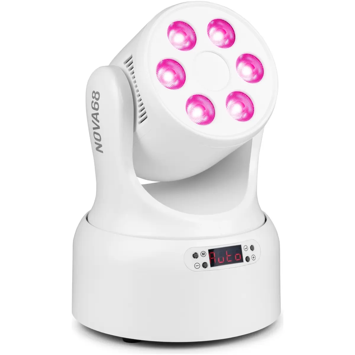 BEAMZ NOVA68-WH LED MOVING HEAD WASH 6x 8W RGBW WHITE - Image 4