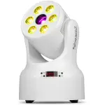 BEAMZ NOVA68G-WH LED MOVING HEAD WASH 6x 8W RGBW GOBO WHITE - Image 3