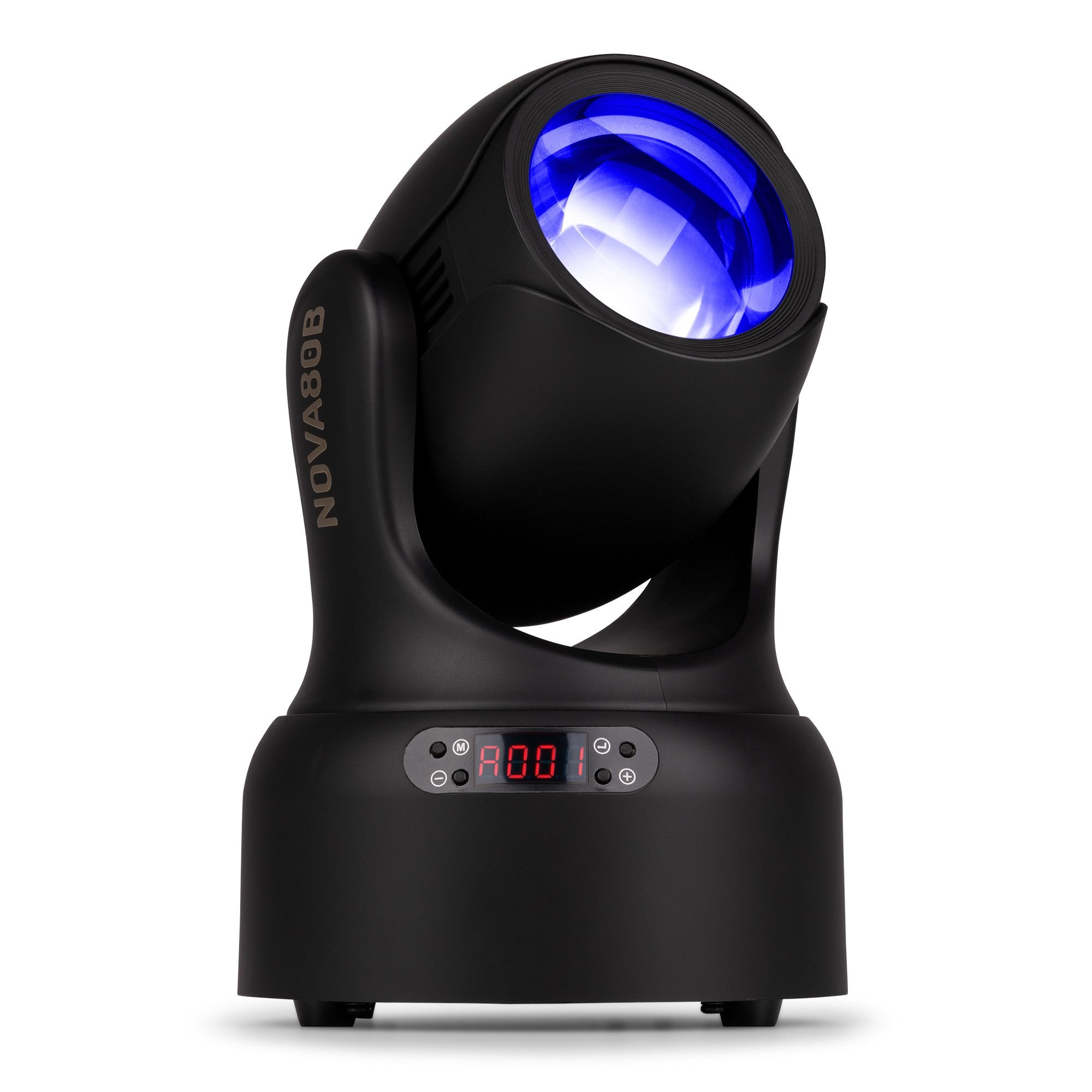 156.019B-1 BEAMZ NOVA80B-BK LED MOVING HEAD WASH 1x 80W GOBO BLACK - Image 1