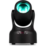 BEAMZ NOVA80B-BK LED MOVING HEAD WASH 1x 80W GOBO BLACK - Image 2