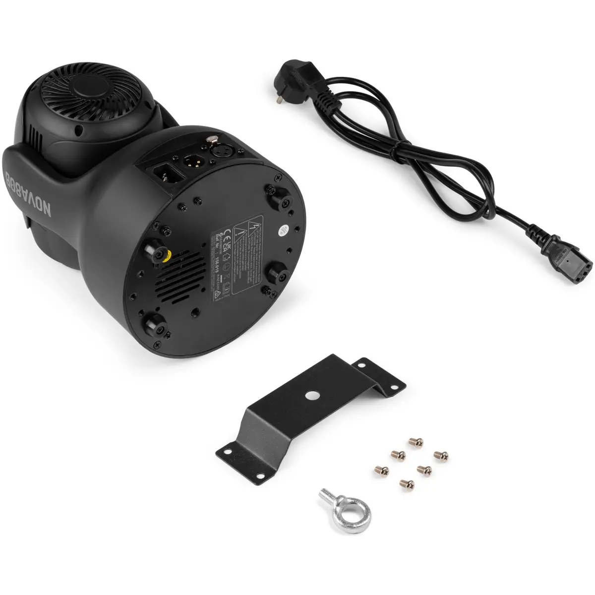 BEAMZ NOVA80B-BK LED MOVING HEAD WASH 1x 80W GOBO BLACK - Image 9