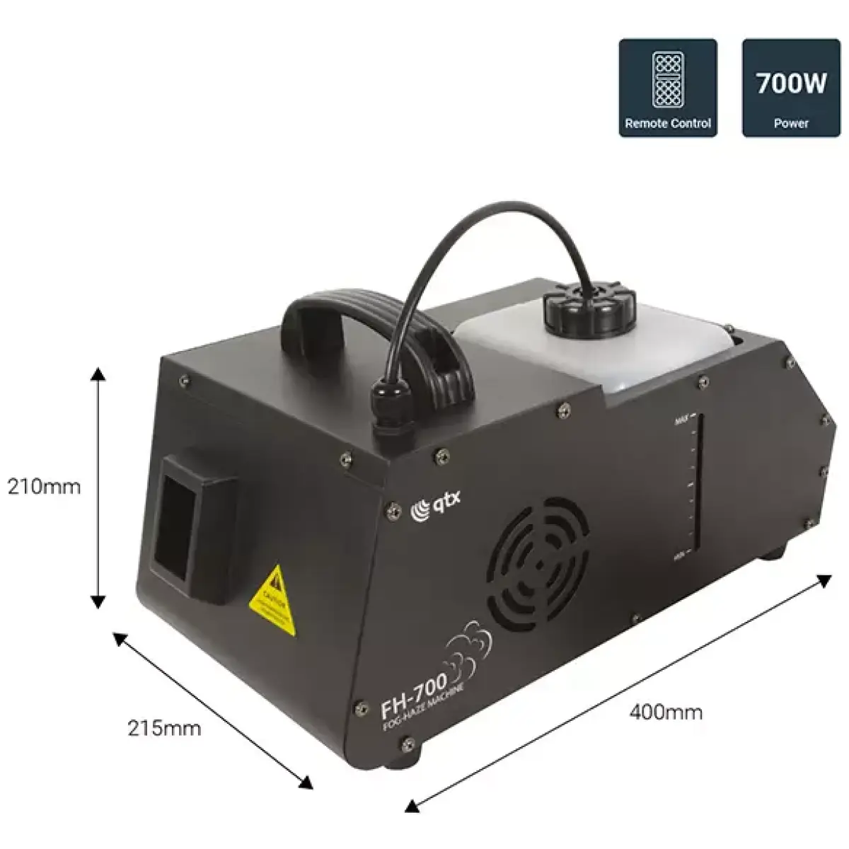Qtx Fh - 700 Fog Haze Machine 700W - Image 4