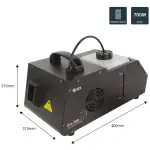 Qtx Fh - 700 Fog Haze Machine 700W - Image 4