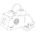 Qtx Fh - 700 Fog Haze Machine 700W - Image 8