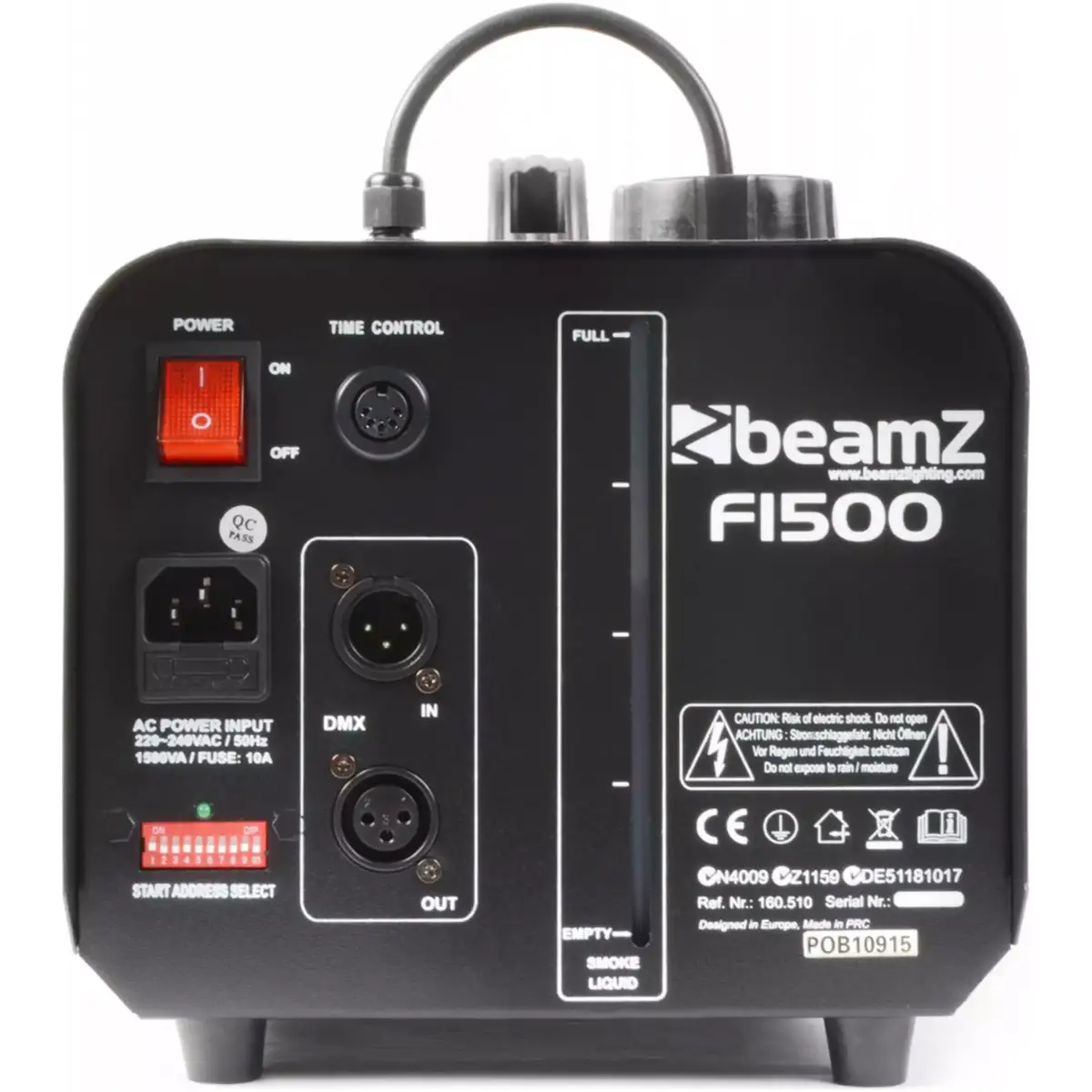 Beamz F1500 Fog Haze Machine 1500W With Timer - Image 2