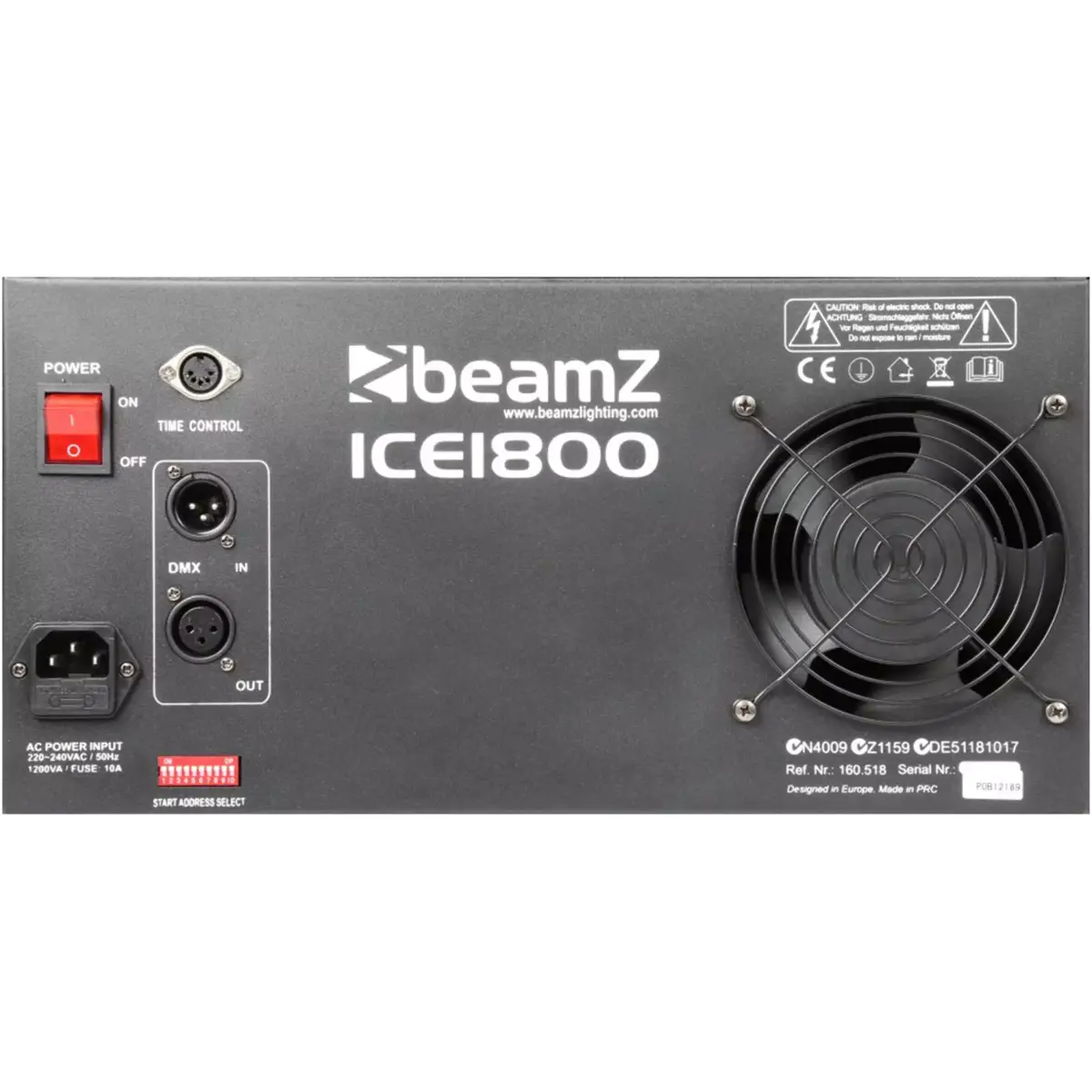 Beamz ICE1800 Ice Fog Machine 1800W - Image 2