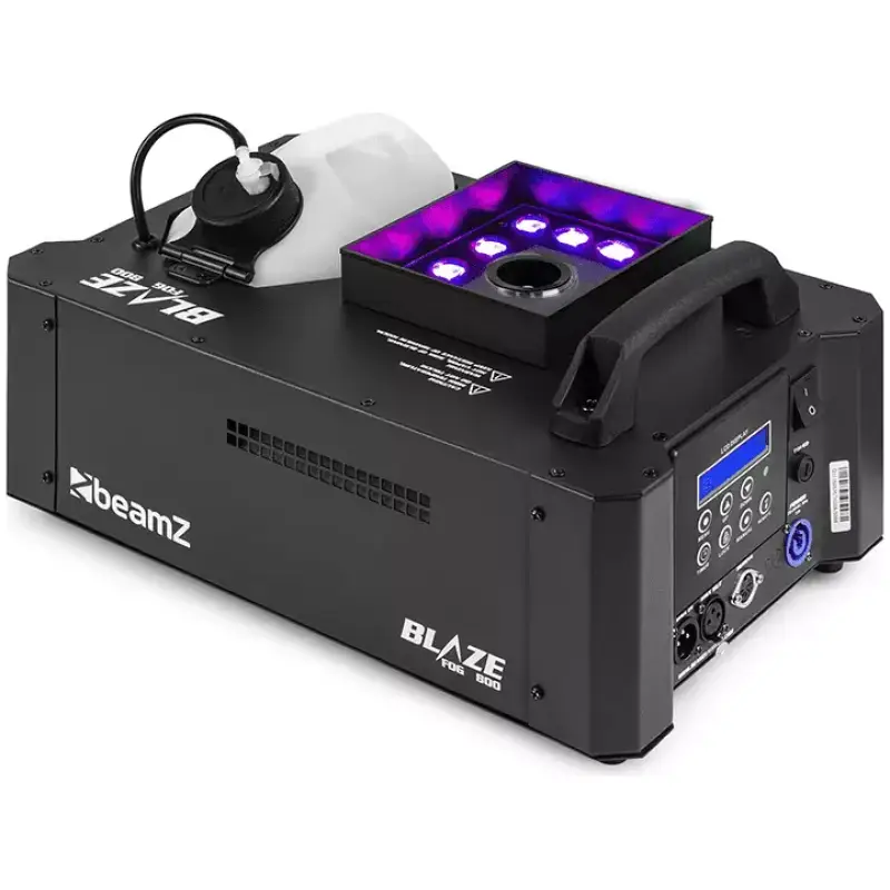 Beamz BLAZE800 Vertical Fog Machine 800W Rgba 12X 4W