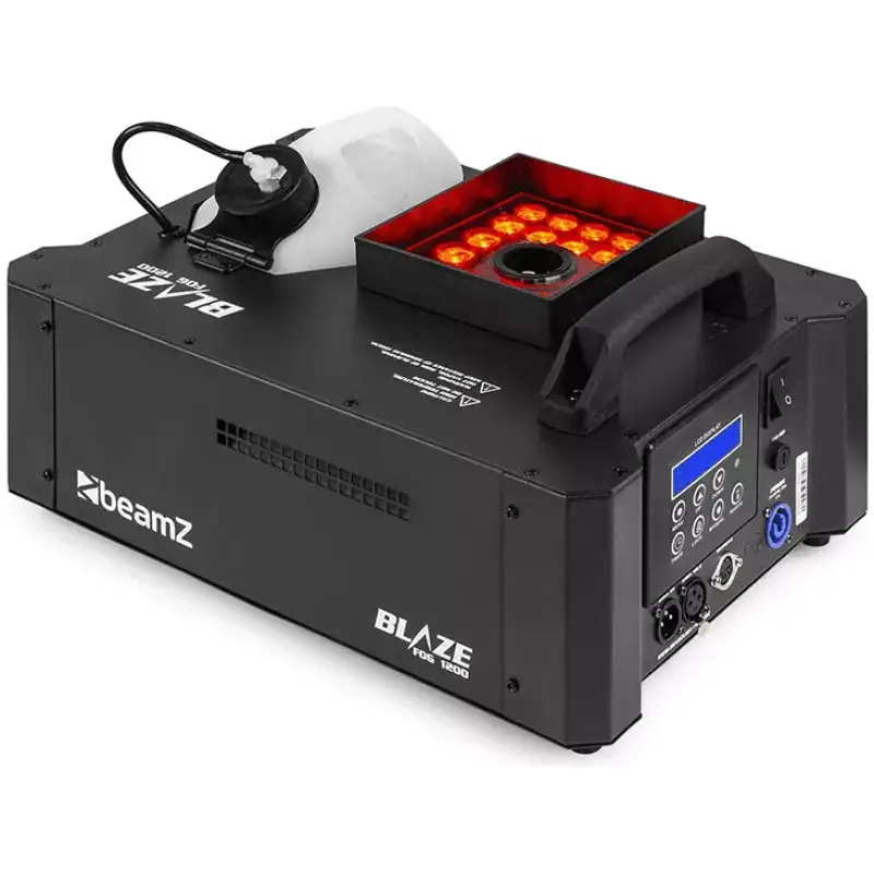 Beamz BLAZE1200 Vertical Fog Machine 1200W Rgba 24X 4W