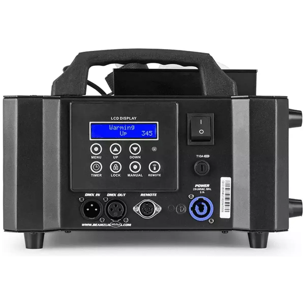 Beamz BLAZE1200 Vertical Fog Machine 1200W Rgba 24X 4W - Image 6