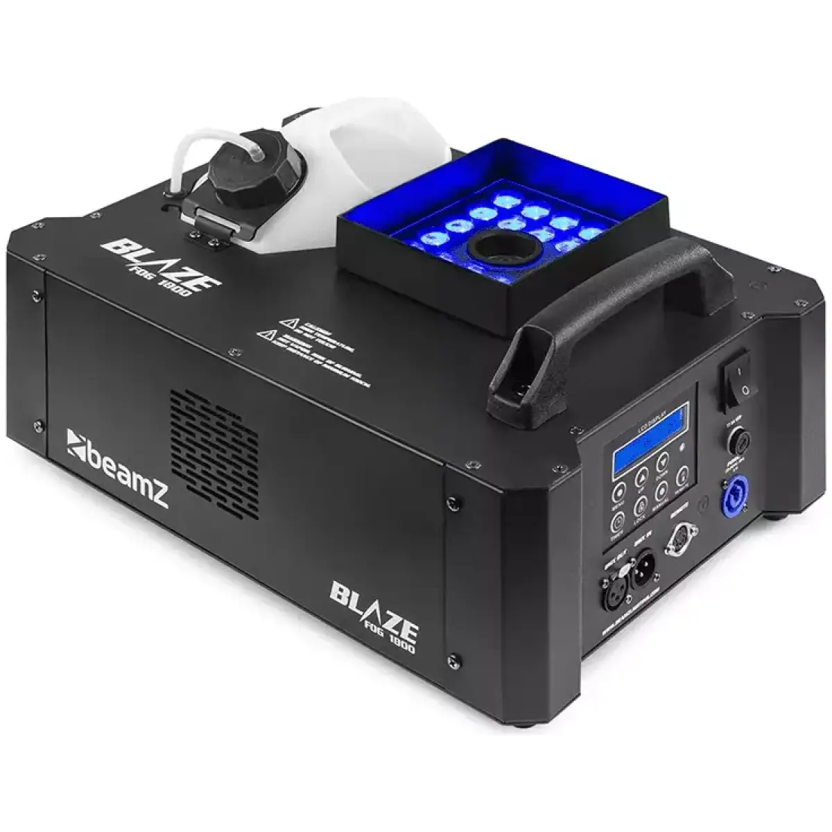 Beamz BLAZE1800 Vertical Fog Machine 1800W Rgba 24X 4W - Image 3