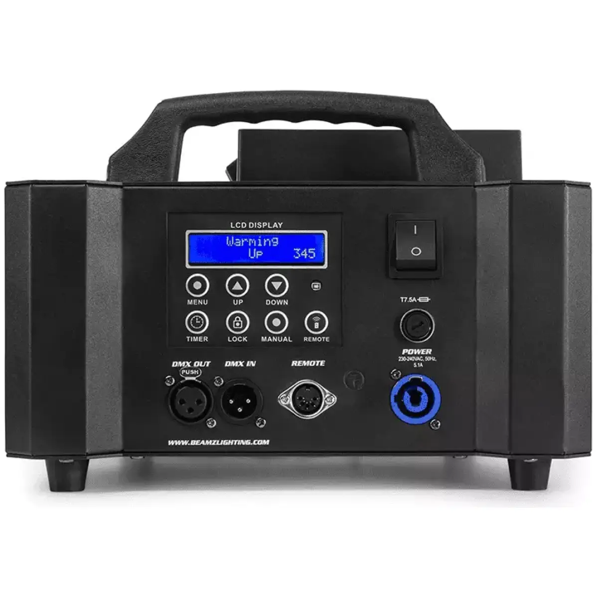 Beamz BLAZE1800 Vertical Fog Machine 1800W Rgba 24X 4W - Image 6